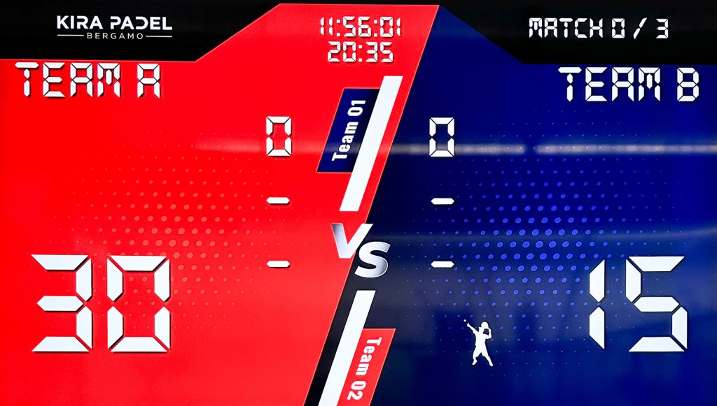 padel score punteggio