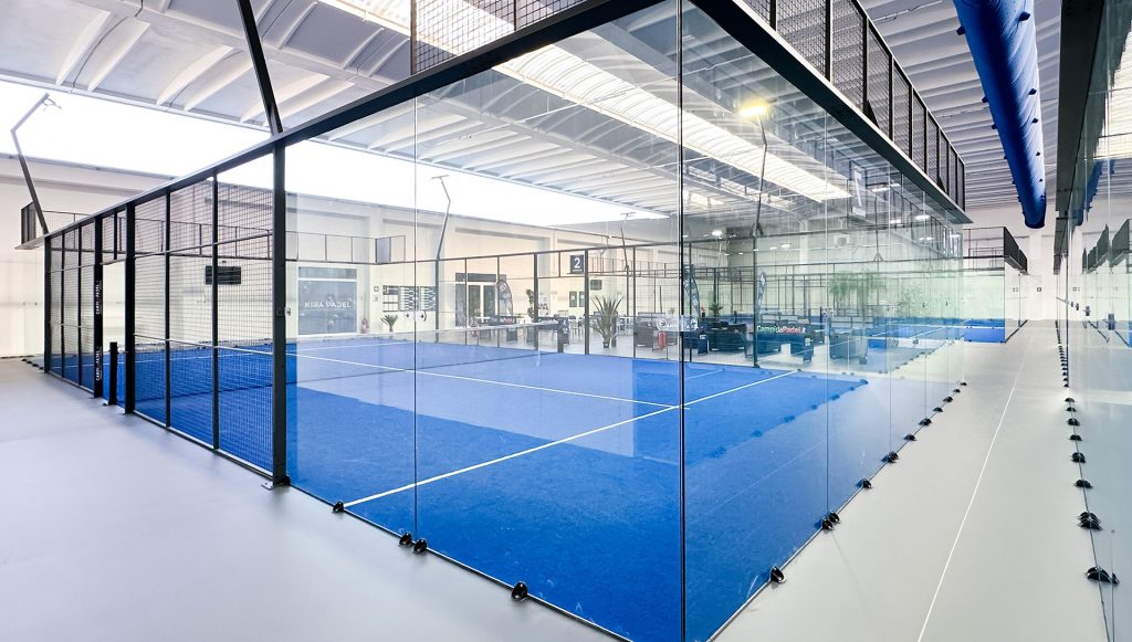 smart glass campi da padel